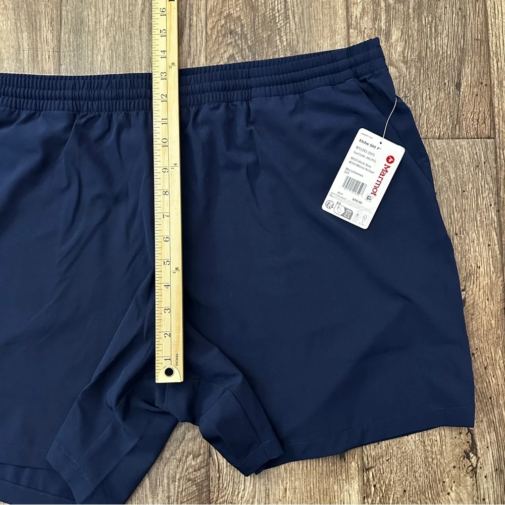 Marmot Athletic Shorts Mens Size XXL Navy Blue